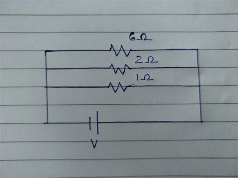 How can three resistors of resistances 2Ω, 3Ω and 6Ω be connected to ...