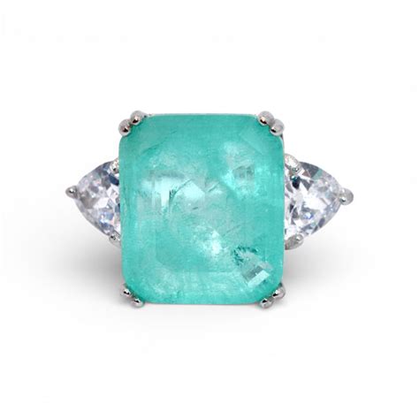 Green Pariba Ring – Silver Attractions