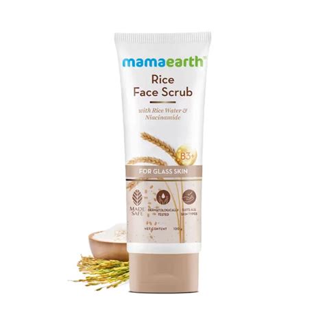 Mama Earth Rice Face Scrub