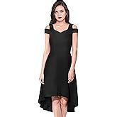 Buy ILLI LONDON WOMEN'S COLD SLEEVE SKATER DRESS (BLACK, X-Small) at ...