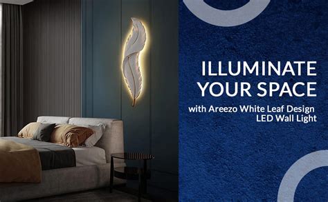 Areezo Modern Decorative LED Wall Light for Living Room & Bedroom ...