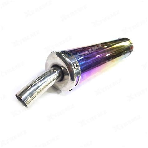 Xremz Pencil Exhaust For Universal Bikes - Multi Color