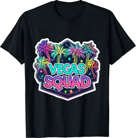 Las Vegas Squad Vacay Group Bachelor Party Matching Bunnies T-Shirt ...