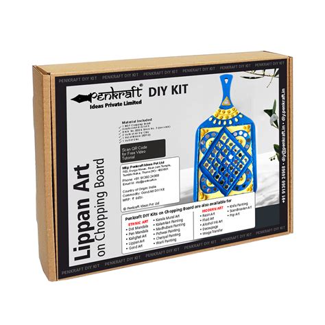 Penkraft | Image Transfer on Chopping Board DIY Kit | Order Now