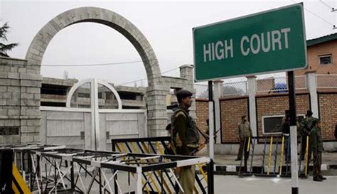 Srinagar Admin Imposes Restrictions Under Section 144 CrPC On J&K High ...