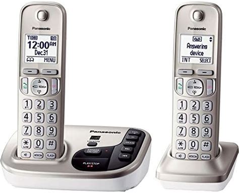 Panasonic KX-TGD222N dect_6.0 2-Handset Landline Telephone : Amazon.in ...