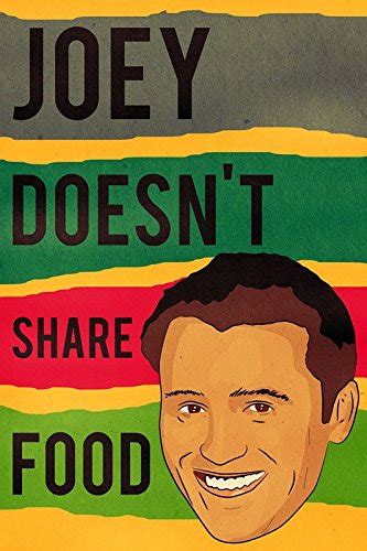 PosterGully - Joey Food Friends Vintage Wall Art Poster 12 x 18 Inch ...