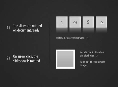 HTML/CSS Slideshow jQuery JavaScript 的图像结果