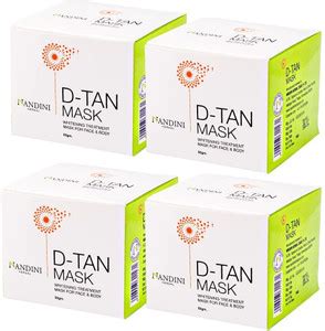 Nandini Herbal D - Tan Mask Whitening Treatment Mask For Face & Body ...