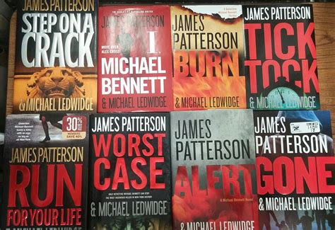 Michael Bennett Series Set of 7 Novels by James Patterson: James ...