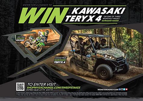 Lucky military shoppers can ride off on new ATV, motorcycles in ...