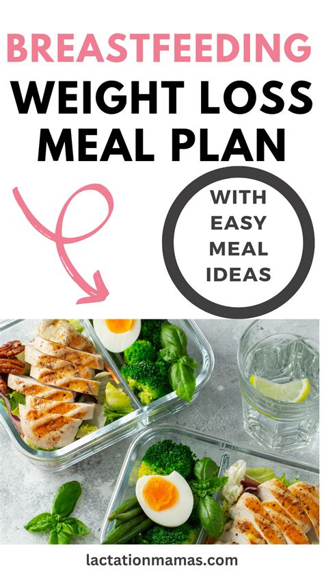 The Best Breastfeeding Weight Loss Meal Plan for New Mothers