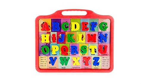 Buy Educational Alphabet Slate 2 in 1 to Learn Pictures, Spellings ...