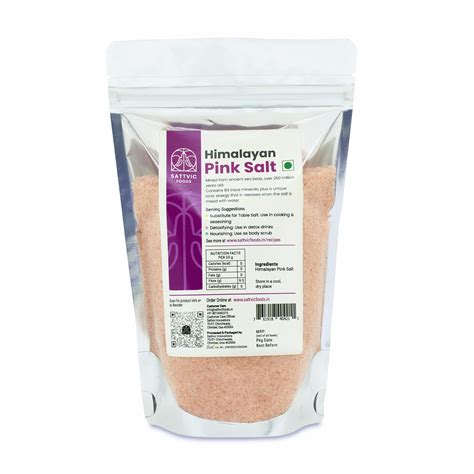 Himalayan Salt (Pink Salt / Stone Ground) – Sattvic Foods
