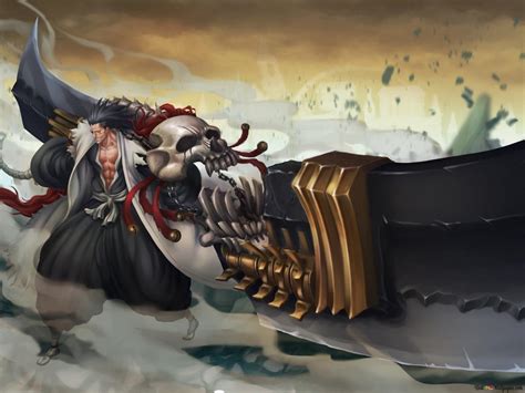 Bleach - Kenpachi Zaraki Bankai HD wallpaper download
