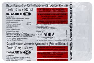 Dapakart M 500 Tablet: Uses, Side Effects, Price & Substitutes