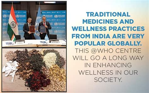 PM welcomes WHO Global Centre for Traditional Medicine as Ayush ...