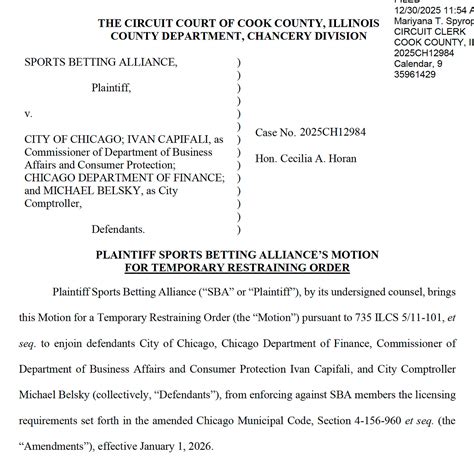 The Current: Sportsbooks Sue City Of Chicago
