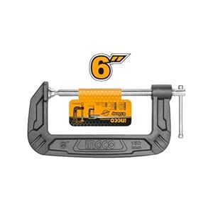INGCO G-Clamp, 6-Inch Heavy Duty G-Clamp, T-Bar Handle for DIY ...