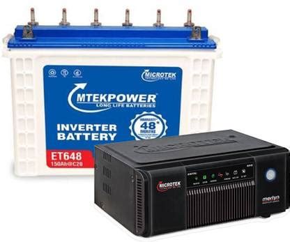 Microtek 48 Months Warranty Tubular Inverter Battery Price in India ...