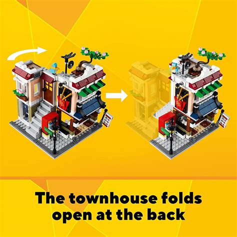 Buy LEGO Creator 3in1 Downtown Noodle Shop Building Kit for Ages 8 ...
