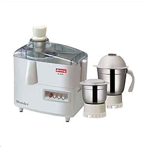 Buy JetKing Wonder 450-watt Jucier Mixer Grinder with two S.S Jar ...
