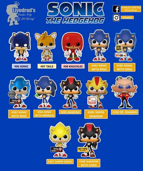 He only has the #283 Sonic with Ring | Funko pop, Funko pop dolls, Funko