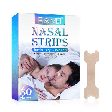 Buy Nasal Strips 80 Pack, Nose Strips for Breathing, Relieve Nasal ...