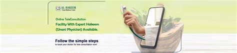 Teleconsultation with Unani Doctors at Al Hakeem Unani Medicare Center
