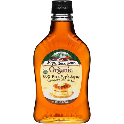 Buy Maple Grove Farms Organic 100% Pure Maple Syrup, 8.5 fl oz Online ...