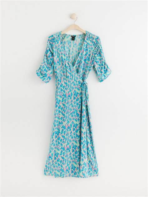 Midi wrap dress | Lindex