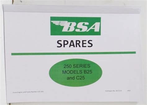 BSA Books, Copies, Brochures | BRITISH Only Austria Fahrzeughandel GmbH