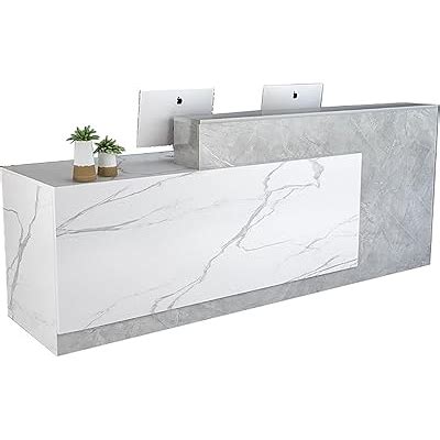 ZYTYDSS Reception Desk, Stations Counter Table, L-Shap India | Ubuy