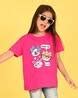 Buy Pink Tshirts for Girls by Nusyl Online | Ajio.com