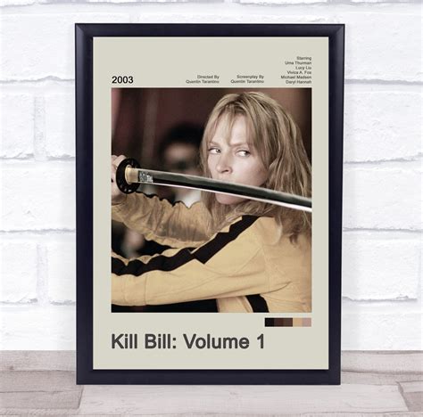 Kill Bill 1 Movie Poster
