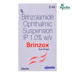 Brinzox Eye Drops 5 ml | Uses, Side Effects, Price | Apollo Pharmacy