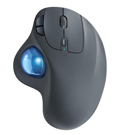 Amazon.in: Buy Wireless Trackball Mouse, Rechargeable Ergonomic Mouse ...