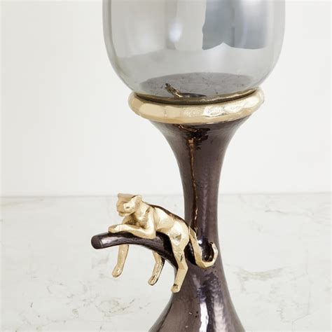 Buy Fiesta Panther Embellished Candle Holder from Home Centre at just ...