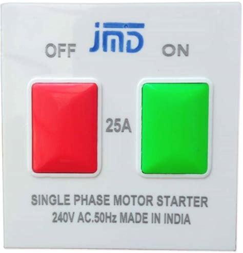 jmD Gold Motor Starter Single Phase Switch 25 Amp 240V AC.50Hz 25 A Two ...