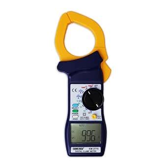 KUSAM-MECO 3 ¾ DIGIT 2000A AC/DC Digital Clampmeter|11 Functions 34 ...