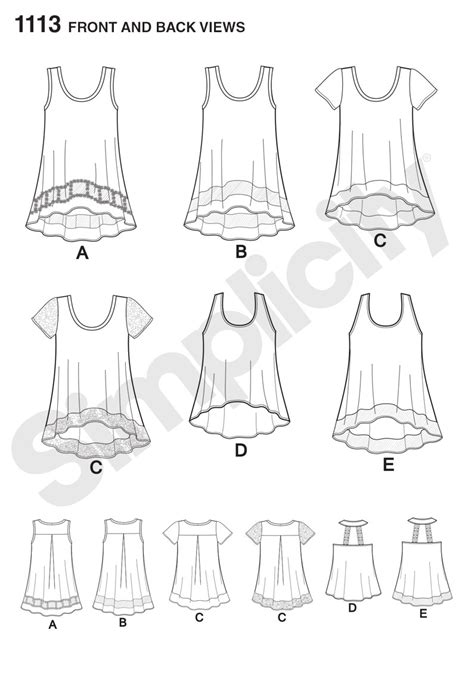 Image result for Simplicity.com Pattern 1113