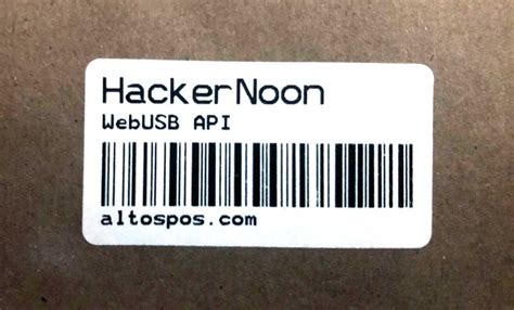 Изучение WebUSB API: подключение к USB-устройствам и печать с помощью ...