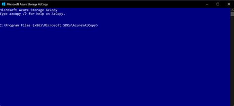 How to Use AzCopy 的图像结果