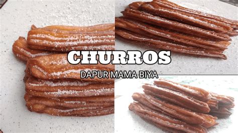 RESEP CHURROS ANTI GAGAL   YouTube