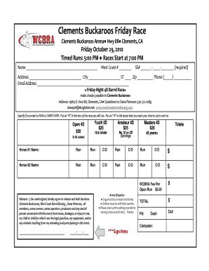 Fillable Online Microsoft PowerPoint - Buckaroos entry Compatibility ...