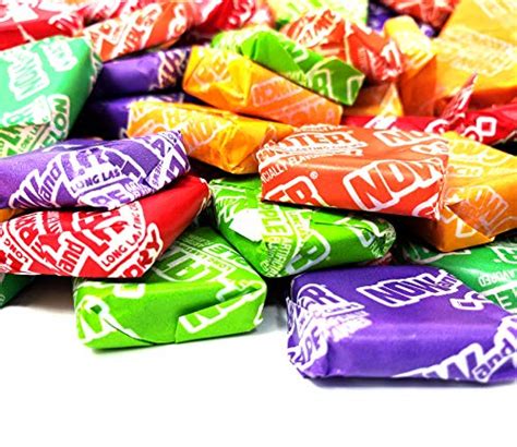 Now Later Assorted Fruit Flavored Taffy Chews Candy - Apple, Watermelon ...