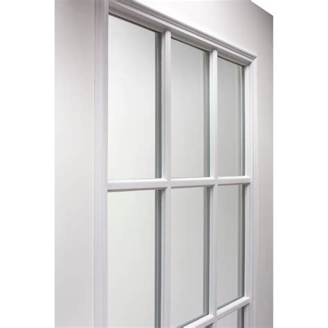 MMI DOOR 36-in x 80-in x 4-9/16-in Fiberglass Right-hand inswing Primed ...