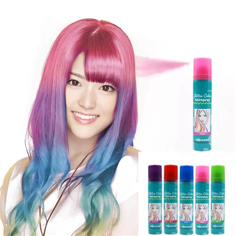 Color Hairspray Can
