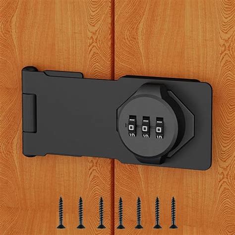 XAMILE Household Cabinet Password Locks Cabinet Door Combination Lock ...