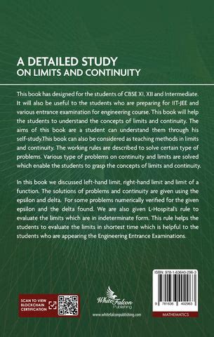 A Detailed Study on Limits and Continuity – WFP Store